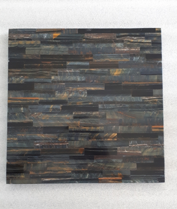 Blue Tiger Eye Bricks Form